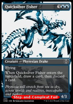 Quicksilver Fisher XONE-430 Common Near Mint Englisch Foil