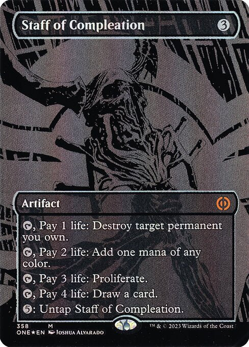 Stab der Vollendung XONE-358 Mythic Near Mint Englisch Foil