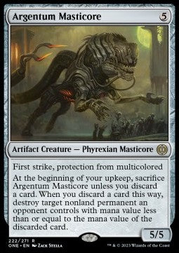 Argentum-Mastikor ONE-222 Rare Near Mint Deutsch Foil