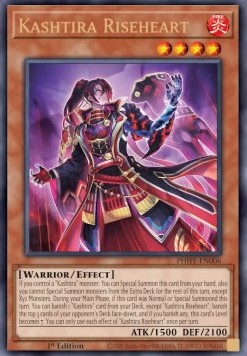 Kashtira Riseheart PHHY-006 Ultra Rare Good Deutsch 1. Auflage