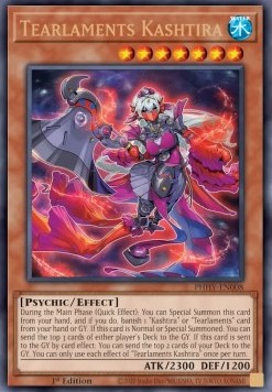 Tränenklage Kashtira PHHY-008 Ultra Rare Light Played Deutsch 1. Auflage