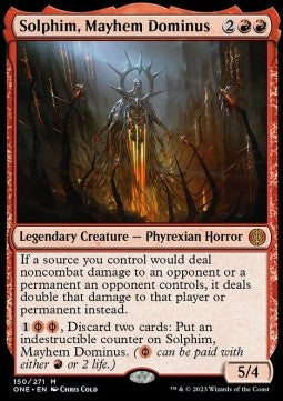 Solphim, Dominus des Chaos ONE-150 Mythic Good Deutsch