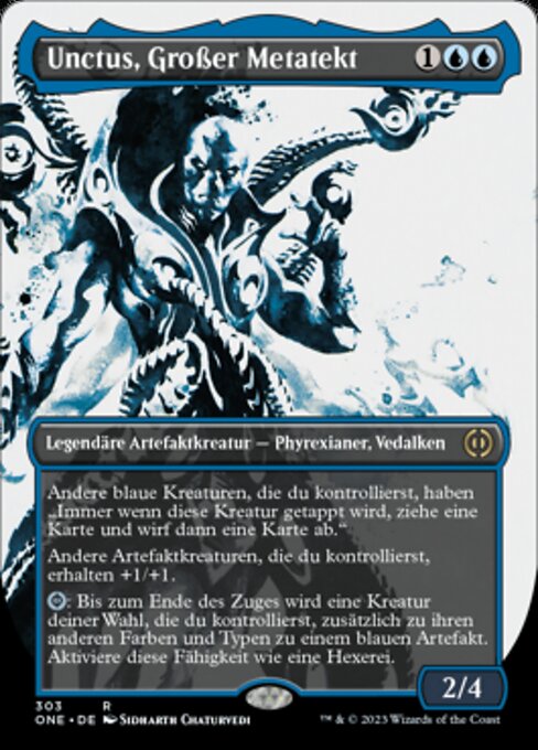 Unctus, Großer Metatekt (V.1) XONE-303 Rare Near Mint Deutsch Foil
