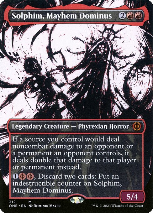 Solphim, Mayhem Dominus XONE-312 Mythic Excellent Englisch