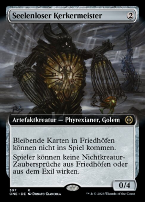 Seelenloser Kerkermeister XONE-397 Rare Good Deutsch Foil