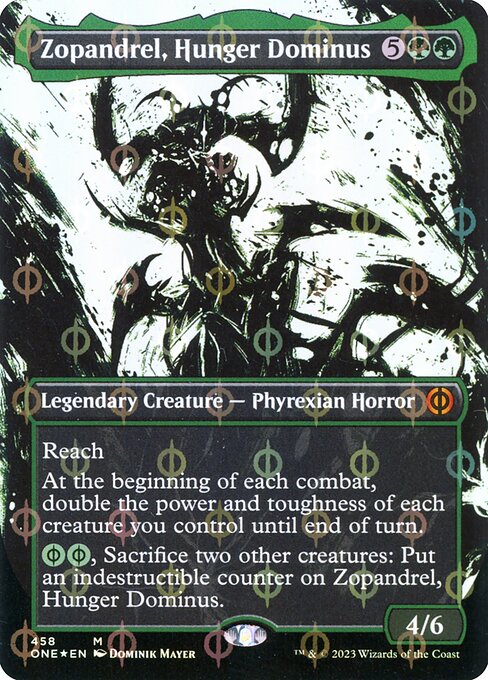 Zopandrel, Dominus des Hungers (V.3) XONE-458 Mythic Near Mint Deutsch Foil