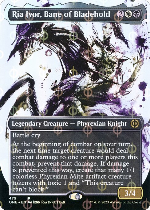Ria Ivor, Bane of Bladehold XONE-475 Rare Excellent Englisch Foil