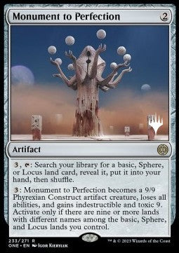 Monument to Perfection PONE-233 Rare Near Mint Englisch Foil