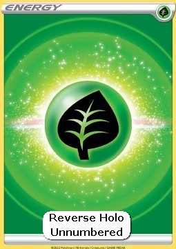 Grass Energy CRZ- Fixed Excellent Englisch Reverse Holo
