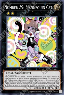 Nummer 29: Mannequin-Katze OP21-009 Super Rare Excellent Deutsch