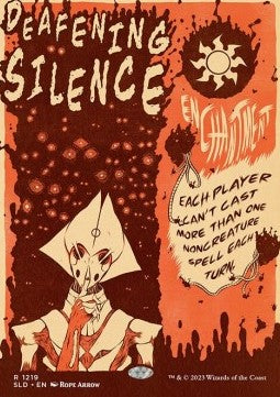 Deafening Silence SLDW23-1219 Rare Near Mint Englisch Foil