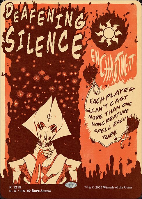 Deafening Silence SLDW23-1219 Rare Near Mint Englisch Foil