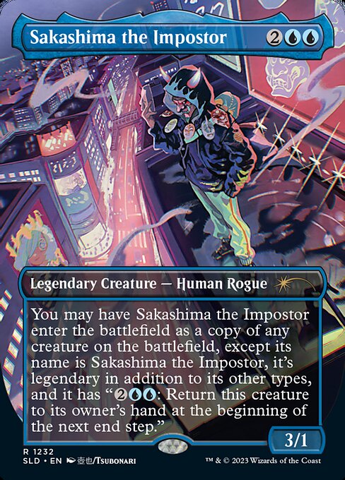 Sakashima the Impostor SLDW23-1232 Rare Near Mint Englisch Foil