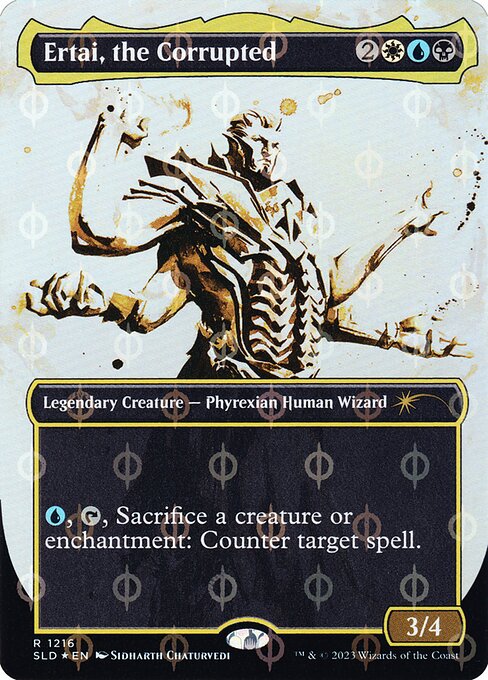 Ertai, the Corrupted SLDW23-1216 Rare Near Mint Englisch Foil
