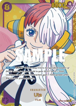 Uta (OP02-120) (V.1) OP02 Secret Rare Near Mint Englisch