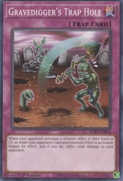 Gravedigger's Trap Hole SDBT-033 Common Good Englisch 1. Auflage