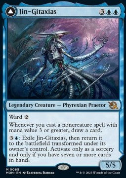 Jin-Gitaxias // The Great Synthesis MOM-65 Mythic Near Mint Deutsch