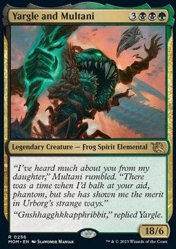 Yargle and Multani MOM-256 Rare Near Mint Englisch