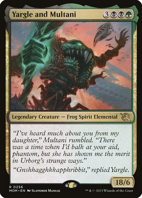 Yargle and Multani MOM-256 Rare Near Mint Englisch