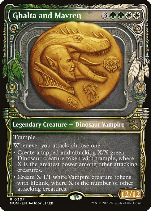 Ghalta und Mavren XMOM-307 Rare Excellent Englisch Foil