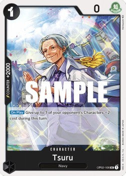 Tsuru (OP02-106) OP02 Uncommon Near Mint Englisch