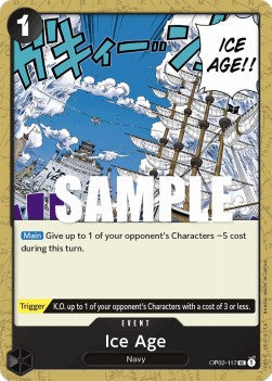 Ice Age (OP02-117) OP02 Uncommon Near Mint Englisch