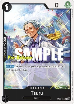 Tsuru (OP02-106) OP02P Uncommon Near Mint Englisch