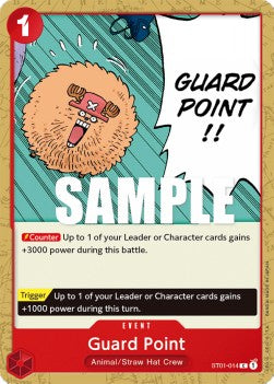 Guard Point (ST01-014) R Common Near Mint Englisch