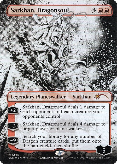 Sarkhan, Dragonsoul SLDWPNM-1245 Mythic Near Mint Englisch Foil