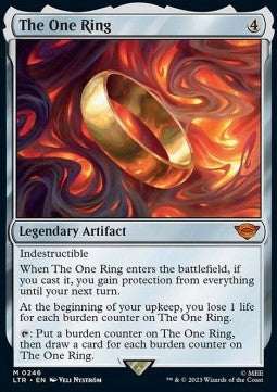 Der Eine Ring LTR-246 Mythic Near Mint Deutsch Foil