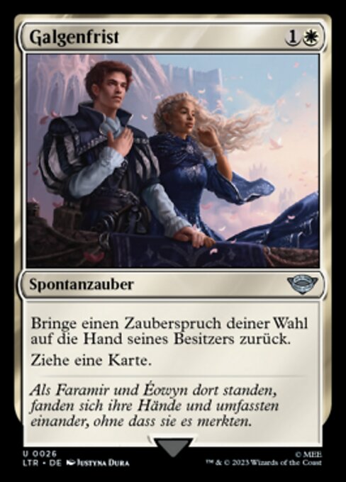 Galgenfrist LTR-26 Uncommon Excellent Deutsch
