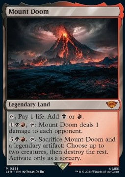 Mount Doom LTR-258 Mythic Near Mint Englisch