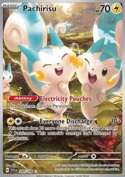 Pachirisu SVI-208 Illustration Rare Good Deutsch