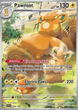 Pawmot SVI-209 Illustration Rare Near Mint Englisch