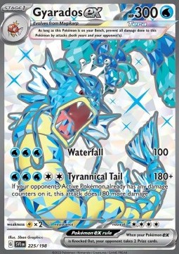 Gyarados ex SVI-225 Ultra Rare Good Englisch