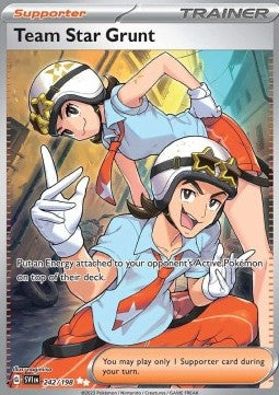 Rüpel von Team Star SVI-242 Ultra Rare Excellent Deutsch