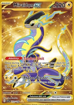 Miraidon ex SVI-253 Secret Rare Near Mint Deutsch