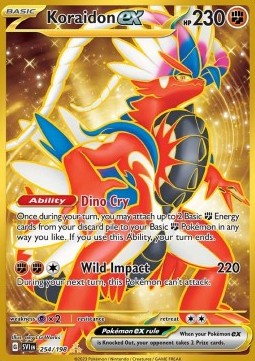Koraidon ex SVI-254 Secret Rare Near Mint Deutsch