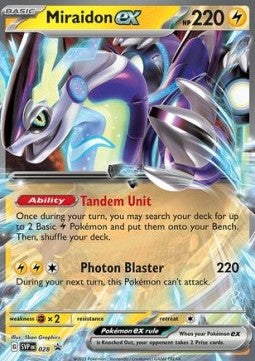 Miraidon ex SVP-028 Promo Near Mint Deutsch