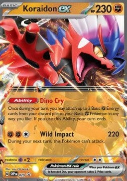 Koraidon ex SVP-029 Promo Excellent Deutsch