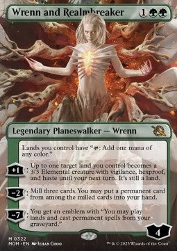 Wrenn und Weltenbrecher XMOM-322 Mythic Excellent Englisch Foil