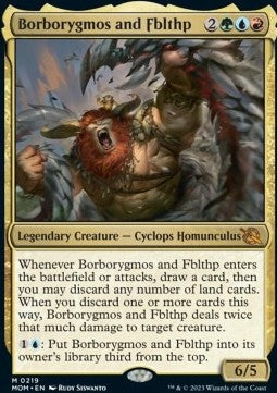 Borborygmos and Fblthp MOM-219 Mythic Excellent Englisch