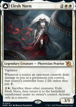Elesh Norn // The Argent Etchings MOM-12 Mythic Excellent Englisch Foil