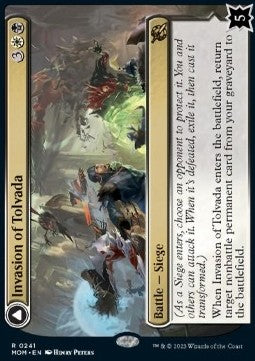 Invasion of Tolvada // The Broken Sky MOM-241 Rare Excellent Deutsch Foil