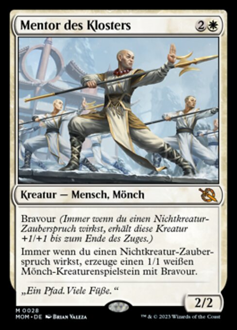 Mentor des Klosters MOM-28 Mythic Near Mint Deutsch