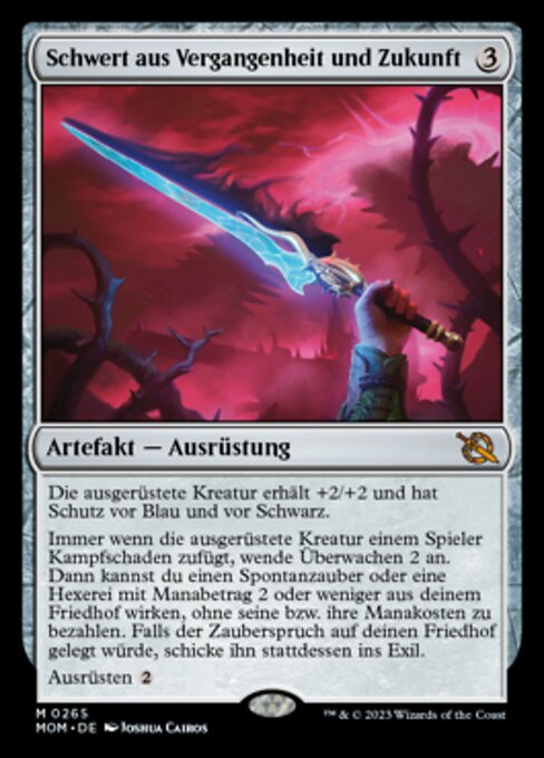 Schwert aus Vergangenheit und Zukunft MOM-265 Mythic Near Mint Deutsch