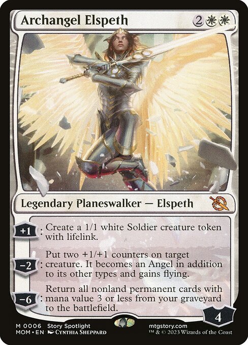 Erzengel Elspeth MOM-6 Mythic Excellent Englisch