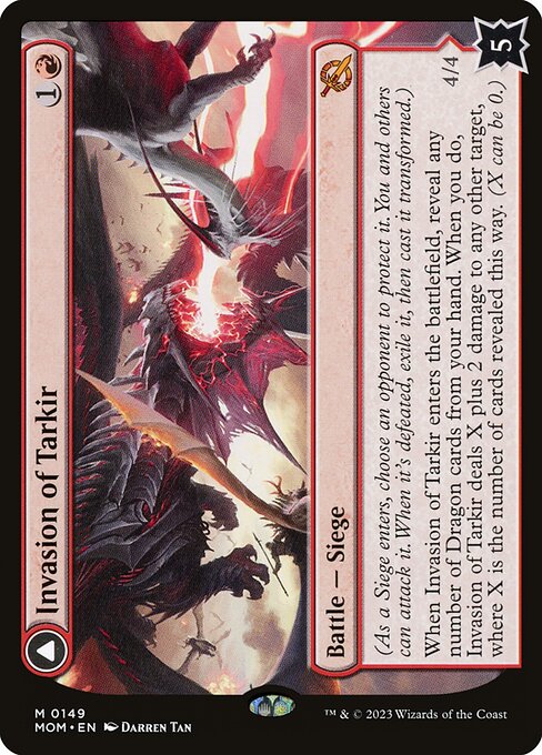 Invasion of Tarkir // Defiant Thundermaw MOM-149 Mythic Near Mint Englisch