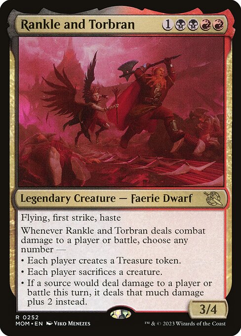 Rankle and Torbran MOM-252 Rare Near Mint Englisch