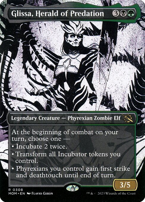Glissa, Herald of Predation XMOM-308 Rare Near Mint Englisch